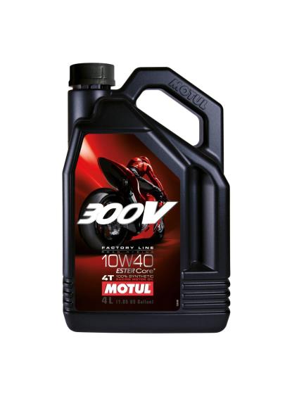 Picture of Motul Oil & Lubricant 300V Factory Line 10w40 4T 100% Synthetic