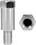 Picture of Adaptor 8mm Internal Thread to 8mm Yamaha External Thread