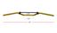 Picture of Handlebars 7/8' Aluminium Gold 2.50' Rise with brace