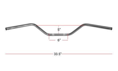 Picture of Handlebars 7/8' Chrome 5' Rise Z1