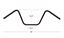 Picture of Handlebars 7/8' Black 13' Rise Wide Bottom