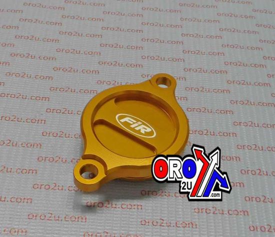 Picture of OIL FILTER COVER YEL ALLOY SUZ fits Suzuki RMZ 250 & 450,