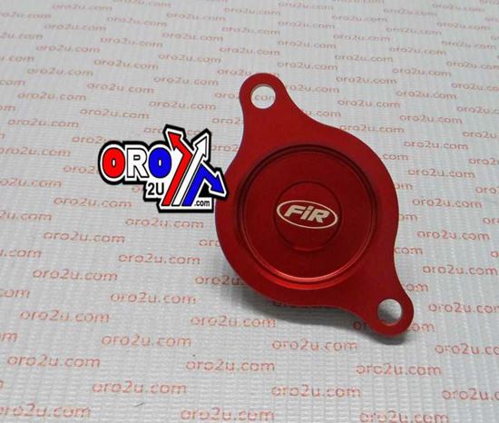 Picture of OIL FILTER COVER RED ALLOY CRF fits Honda CRF450R 2009-2016,