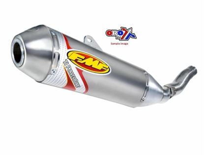 Picture of 05-08 CRF450R PC TI NATURAL FMF 041202 POWERCORE SILENCER