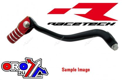 Picture of GEAR LEVER SHIFT CR125 BLK/RD ALUMINIUM FORGED 24700-KZ4-J10