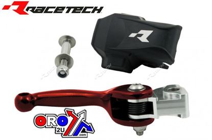 Picture of LEVER BLADE UNBREAKABLE RED RACETECH R-LEV11051BRS