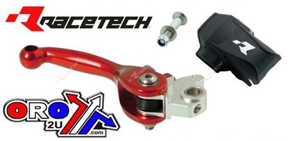 Picture of LEVER BLADE UNBREAKABLE RED RACETECH R-LEV11041BRS