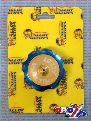 Picture of BILLET FUEL CAP GASGAS BLUE AND GOLD