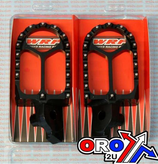 Picture of FOOT PEG SET CNC BILLET RMZ BILLET CNC ALUMINIUM BLACK