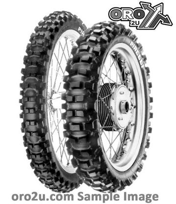 Picture of 21-80/100 XC MID SOFT PIRELLI TYRE 1767600 ROAD LEGAL