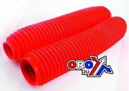 Picture of 380mm FORK GAITERS RED