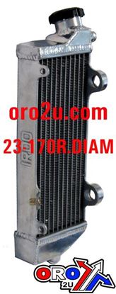 Picture of RADIATOR KTM 250 450 SXF RIGHT 77335008000 IROD 008091 4 STK