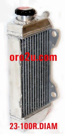 Picture of RADIATOR CRF250 04-09 RIGHT 008014 HONDA RADIATOR CRF250X CRF250X 04-09, 19010-KSC-305