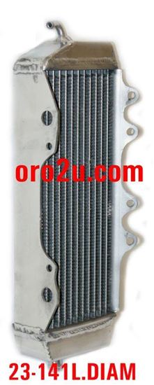 Picture of RADIATOR LEFT KX250F 06-08 008009 SUZUKI 39061-0054