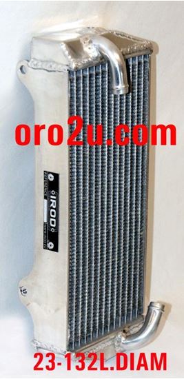 Picture of RADIATOR RMZ450 2006 LEFT IROD 008039, 17720-35G30