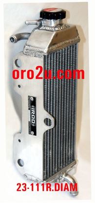Picture of RADIATOR YZF426 450 0-05 RIGHT IROD 008026 5NL-12461-10-00 WRF400 426 450 00-06