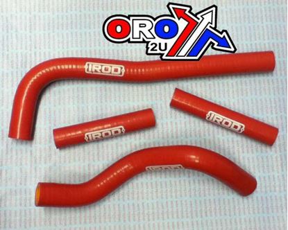 Picture of HOSE KIT 07-10 CRF150 HONDA SILICONE RADIATOR RED