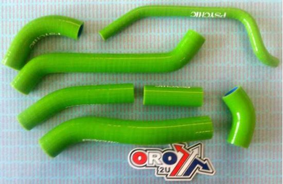 Picture of HOSE KIT/7 06-08 KXF450 GREEN RADIATOR HOSE KAWASAKI