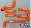 Picture of HOSE SET/6 EXC450-525 ORANGE SILICONE RADIATOR 04-07 KTM