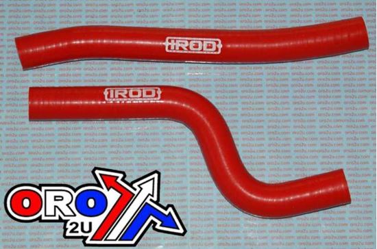 Picture of HOSE KIT 03-07 PREDATOR 500 SILICONE RADIATOR RED POLARIS