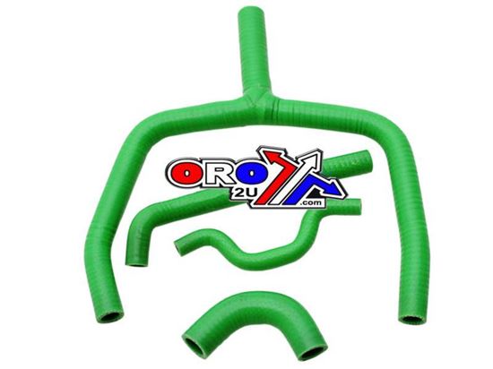 Picture of HOSE 09-14 KXF250 GREEN Y KIT4 SILICONE RADIATOR COOLING