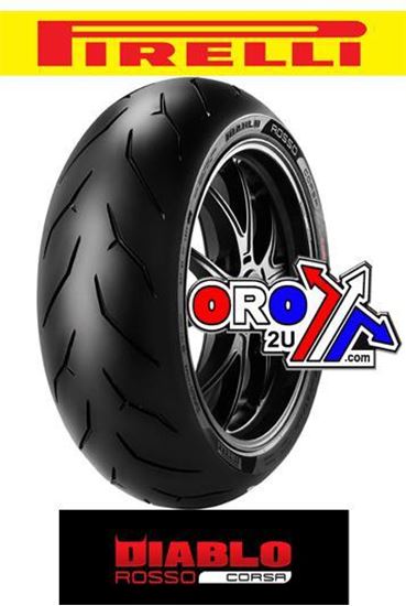 Picture of 160/60 ZR17 69W TL ROSSO CORSA 707 PIRELLI 1971000 REAR TYRE