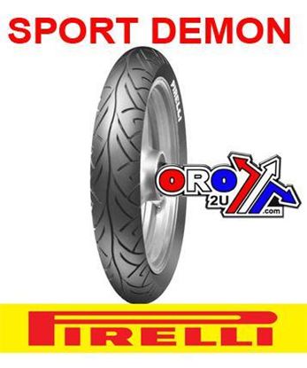 Picture of 110/70-16 52P TL SPORT DEMON 752 PIRELLI 1622500 FRONT TYRE