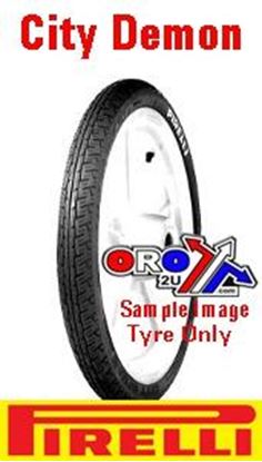 Picture of 2.25 - 17 38P CITY DEMON REINF 753 PIRELLI 1102900 FRONT TYRE