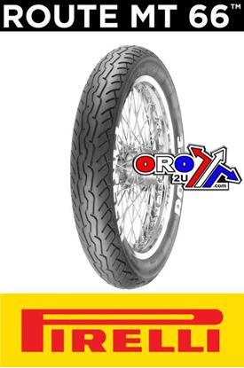 Picture of 130/90-16 67H TL MT66 ROUTE 762 PIRELLI 0800600 FRONT TYRE