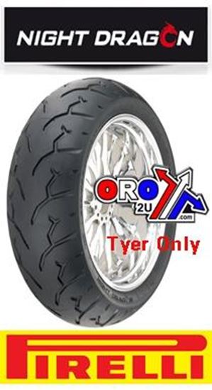 Picture of 170/80 B15 76H TL NIGHT DRAGON 762 PIRELLI 1806800 REAR TYRE