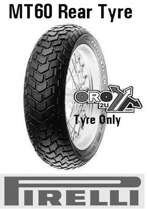Picture of 110/90-17 60P MT60 746 PIRELLI 2046500 REAR TYRE