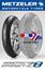 Picture of 120/70 ZR17 58W TL E RDTEC Z8 METZELER 2126600 FRONT TYRE