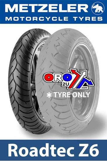 Picture of 110/70 ZR17 54W TL ROADTEC Z6 METZELER 1448300 FRONT TYRE