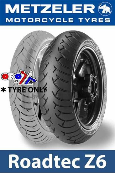 Picture of 160/70 ZR17 73W TL ROADTEC Z6 METZELER 1619500 REAR TYRE