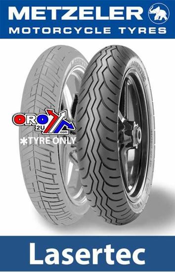 Picture of 130/90 15 66S TL LASERTEC METZELER 1806700 REAR TYRE