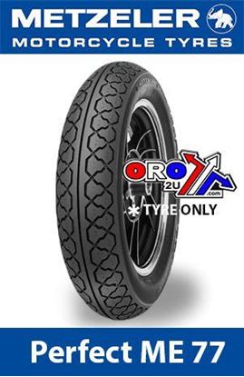 Picture of 3.50 -18 56S TL PERFECT ME 77 METZELER 0130400 FRONT TYRE