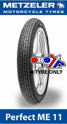 Picture of 3.25 18 52H PERFECT ME 11 METZELER 0111700 FRONT TYRE