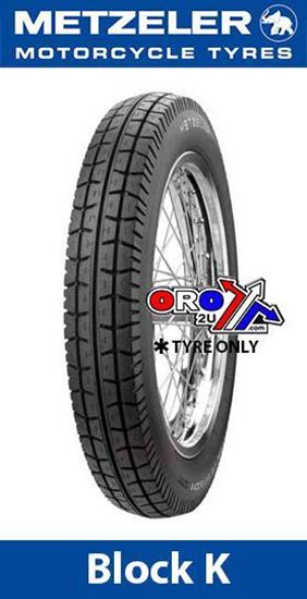 Picture of 4.00 - 18 64P UNV BLOCK K METZELER 0109700 TYRE