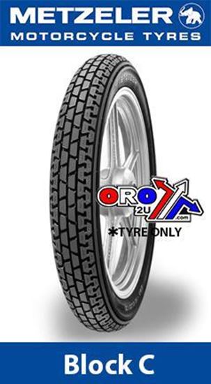 Picture of 2.75 - 16 46P REIF UNV BLOCK C METZELER 0109200 TYRE