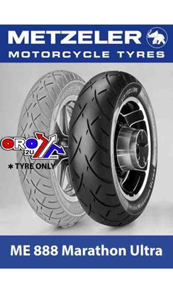 Picture of 170/80 B 15 77H TL ME 888 MHON METZELER 2318400 REAR TYRE