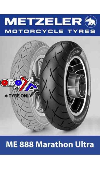 Picture of 150/80 B 16 77H REF TL ME 888 METZELER 2318600 REAR TYRE