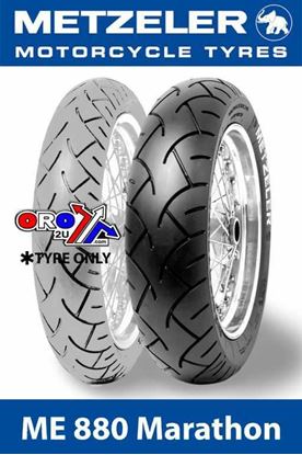 Picture of 140/80 B 15 67H TL ME 880 MHON METZELER 1042200 REAR TYRE