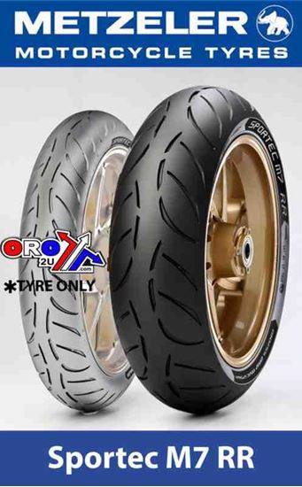 Picture of 190/55 ZR 17 75W TL SPORTEC M7 METZELER 2450500 REAR TYRE