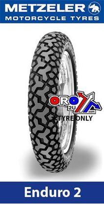 Picture of 4.00 18 64R ENDURO 2 METZELER 0139200 REAR TYRE