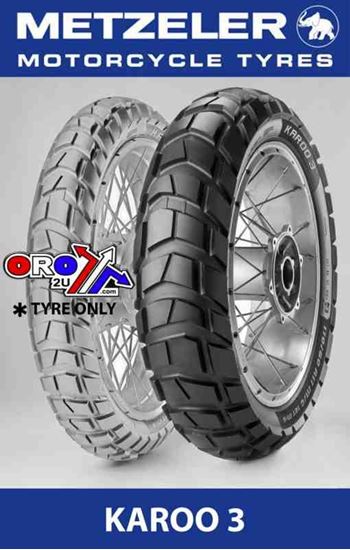 Picture of 130/80 17 65R M+S KAROO 3 METZELER 2316500 REAR TYRE