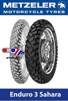 Picture of 120/90 17 64S ENDURO 3 METZELER 0143600 REAR TYRE