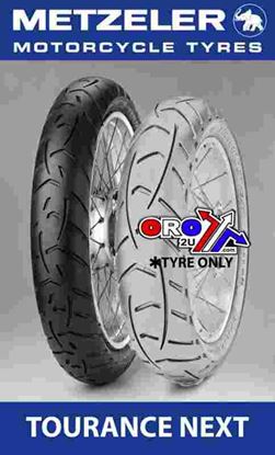 Picture of 120/70 ZR 17 58W TL TOUR NEXT METZELER 2416800 FRONT TYRE