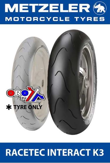 Picture of 180/55 ZR 17 73W TL RACETEC K3 METZELER 1869900 REAR TYRE