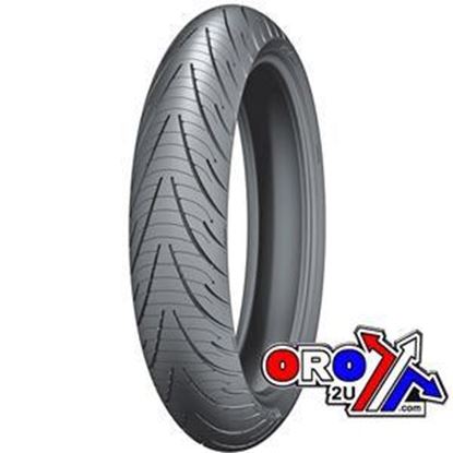 Picture of 120/70 ZR17 (58W) PILOT ROAD 3 TYRE MICHELIN 948428 FRONT