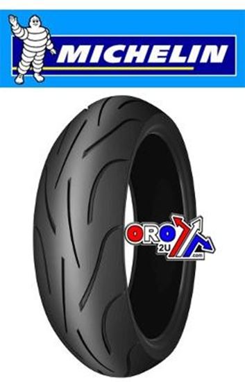 Picture of 180/55 ZR17 (73W) PILOT POWER TYRE MICHELIN 990721 REAR